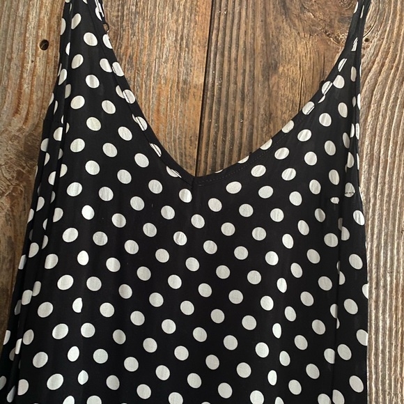 Dresses & Skirts - Black & White polka dot maxi